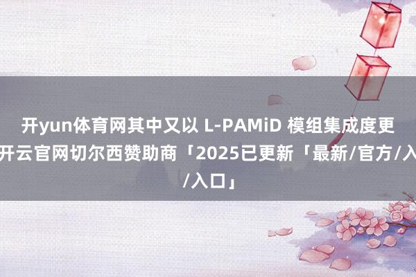 开yun体育网其中又以 L-PAMiD 模组集成度更高-开云官网切尔西赞助商「2025已更新「最新/官方/入口」