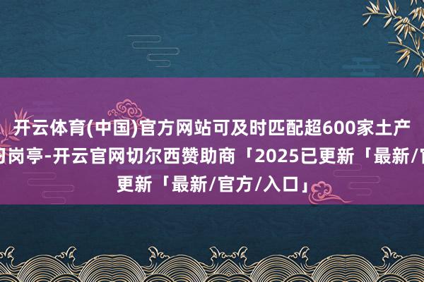 开云体育(中国)官方网站可及时匹配超600家土产货企业实习岗亭-开云官网切尔西赞助商「2025已更新「最新/官方/入口」