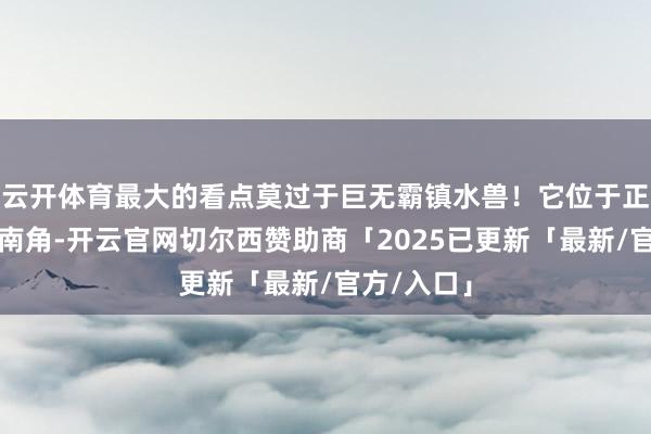 云开体育最大的看点莫过于巨无霸镇水兽！它位于正阳桥的东南角-开云官网切尔西赞助商「2025已更新「最新/官方/入口」